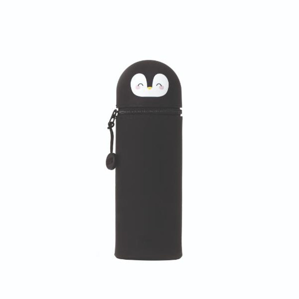 Legami Kawaii 2 in 1 soft silicone Penguin pencil case - Daisy Park