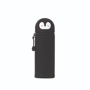 Legami Kawaii 2 in 1 soft silicone Penguin pencil case - Daisy Park