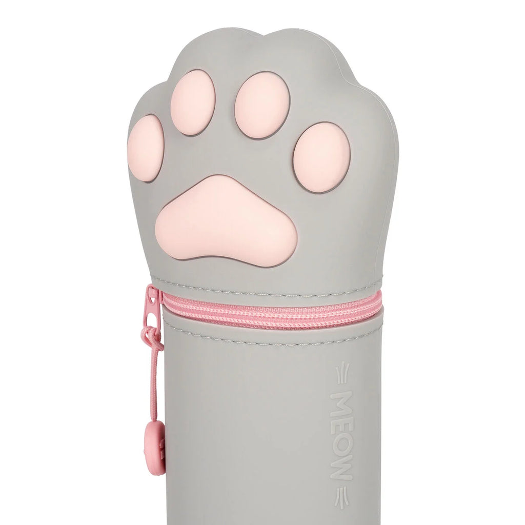 Legami Kawaii 2 in 1 soft silicone Kitty paw pencil case - Daisy Park