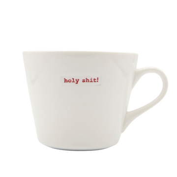 Keith Brymer Jones bucket mug - Holy shit! - Daisy Park