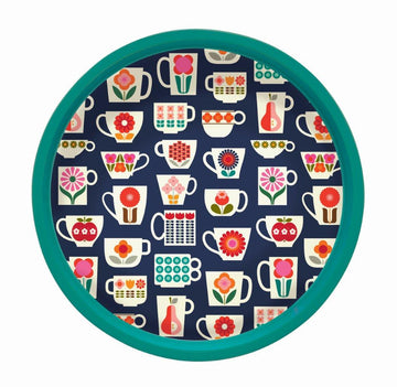 Kate Rhees - Tea cup deep well tray - Daisy Park