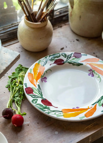 Emma Bridgewater Carrots and Beets 8.5"plate - Daisy Park