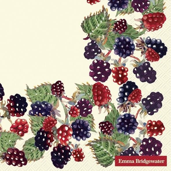Emma Bridgewater Blackberries lunch napkins - Daisy Park