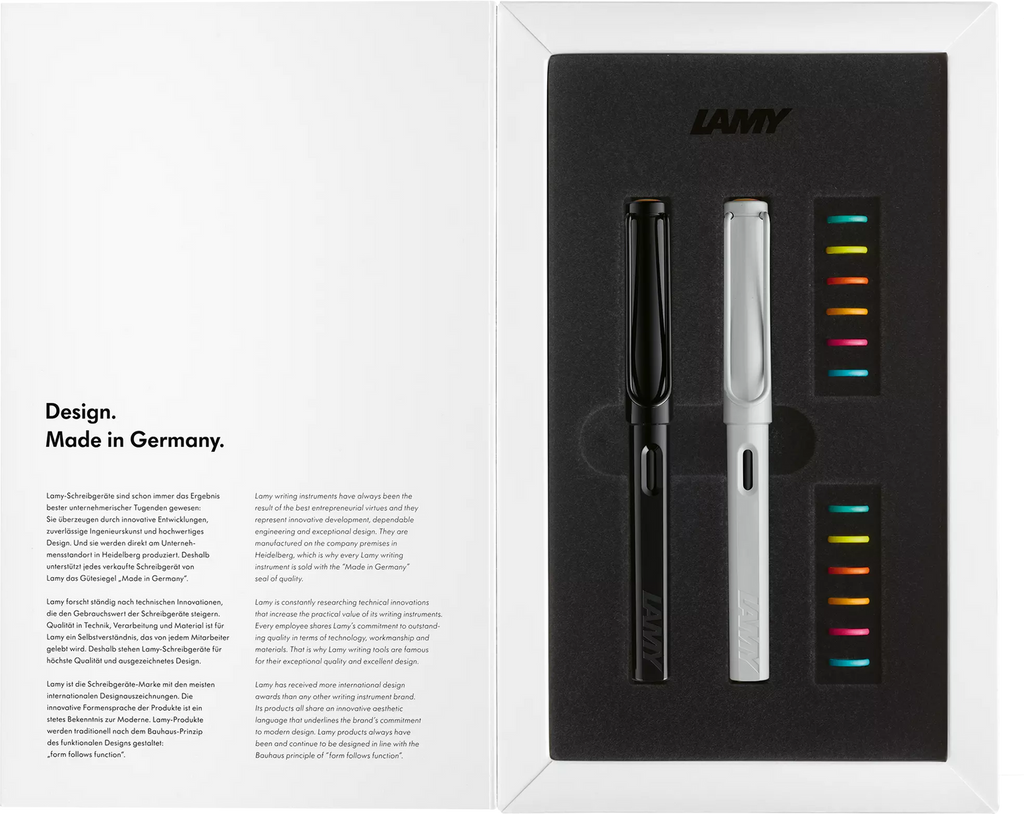 Lamy Safari multicolour fountain pen set - Special Edition - Daisy Park