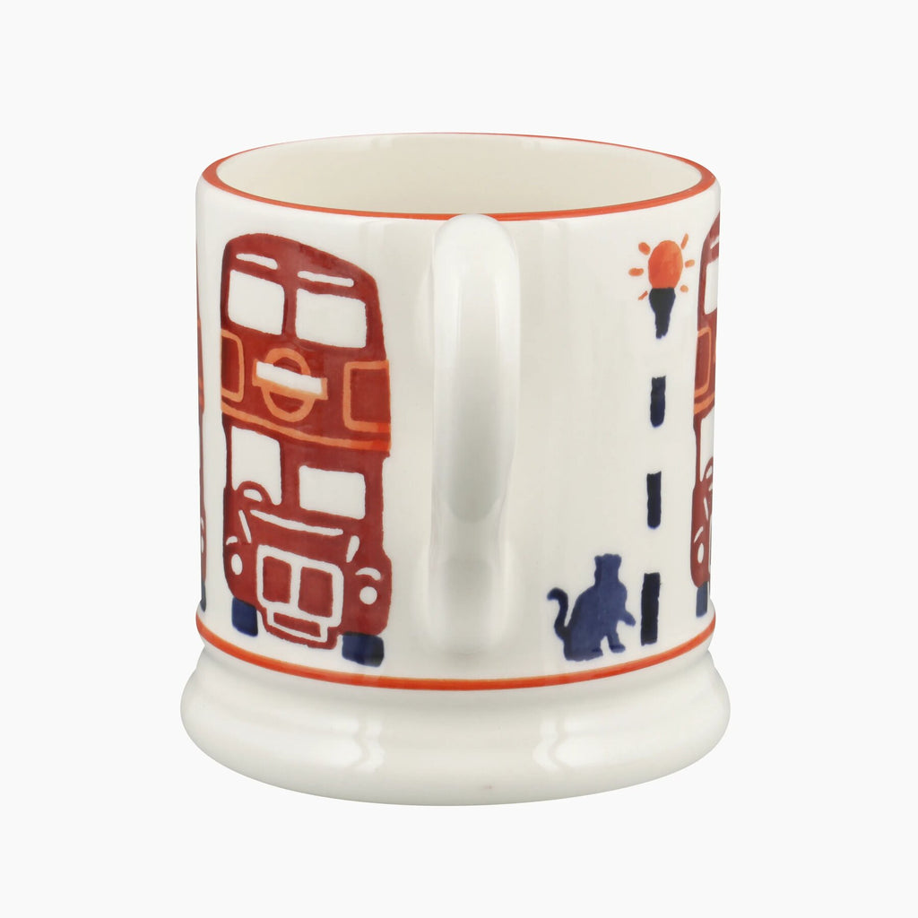Emma Bridgewater London Bus 1/2 Pint Mug - Daisy Park