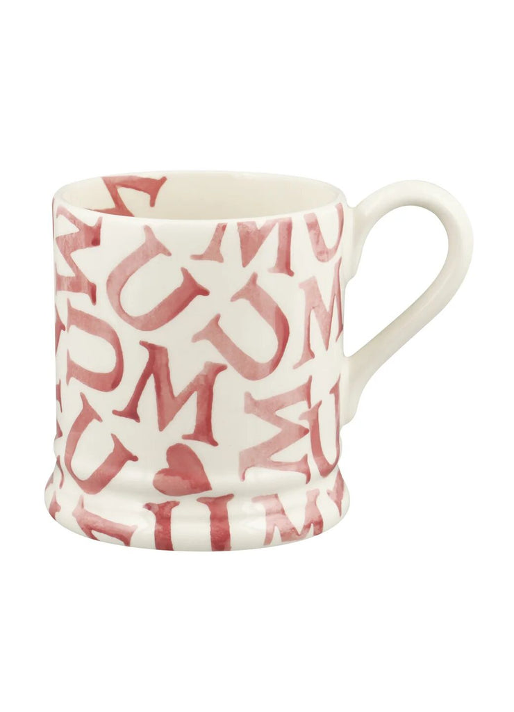 Emma Bridgewater M.U.M pink 1/2pt mug - Daisy Park