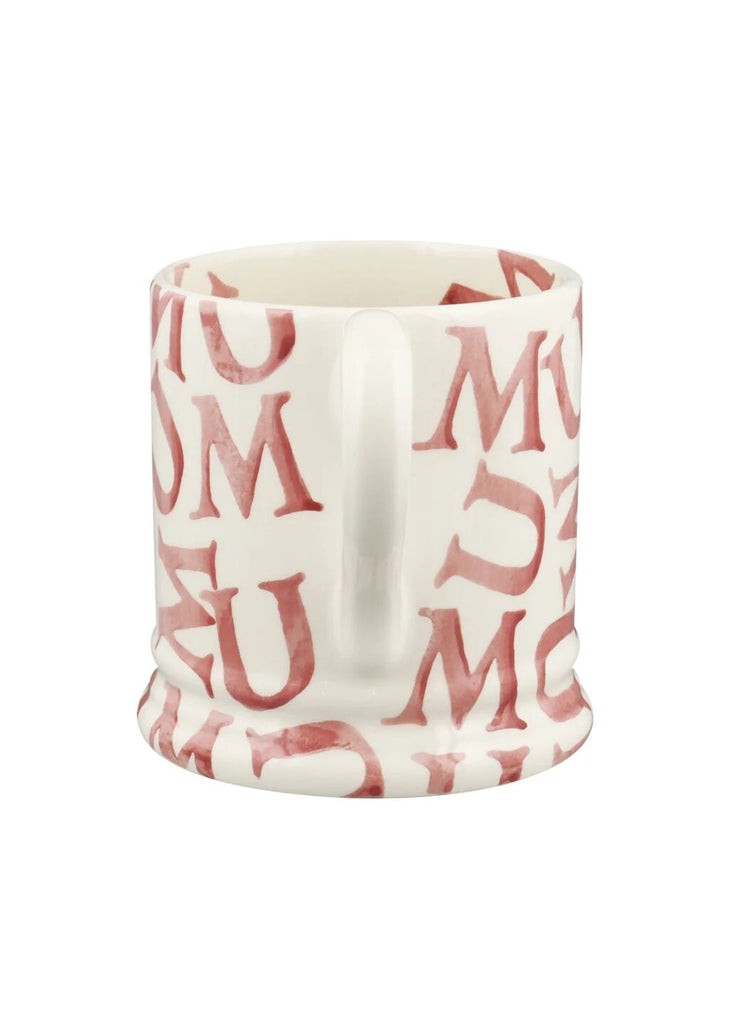 Emma Bridgewater M.U.M pink 1/2pt mug - Daisy Park