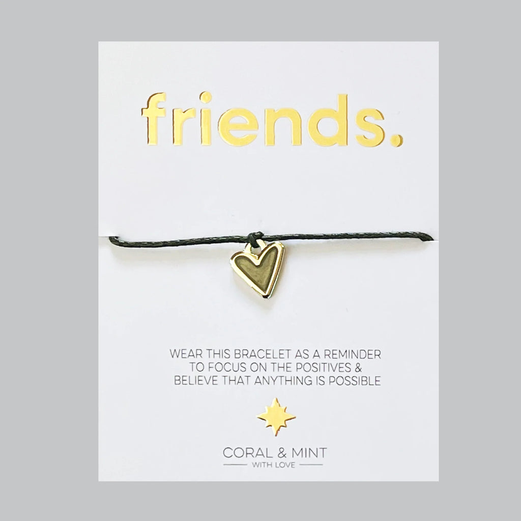 Love Gold heart bracelet - Daisy Park