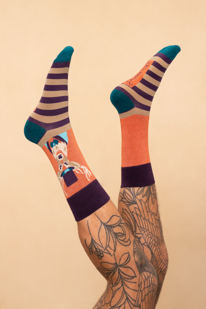 Woodland gentry stag Men's Socks - Daisy Park