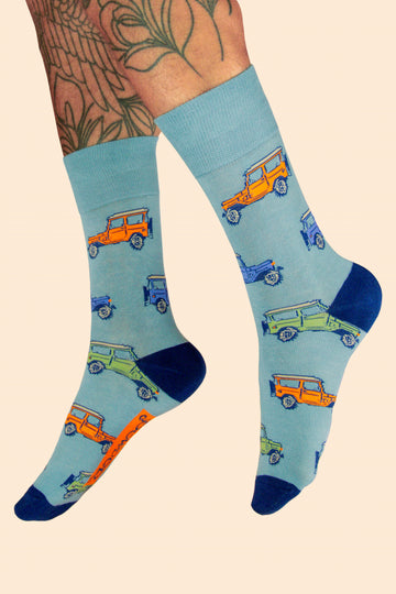 Men's Land Rover socks - Daisy Park