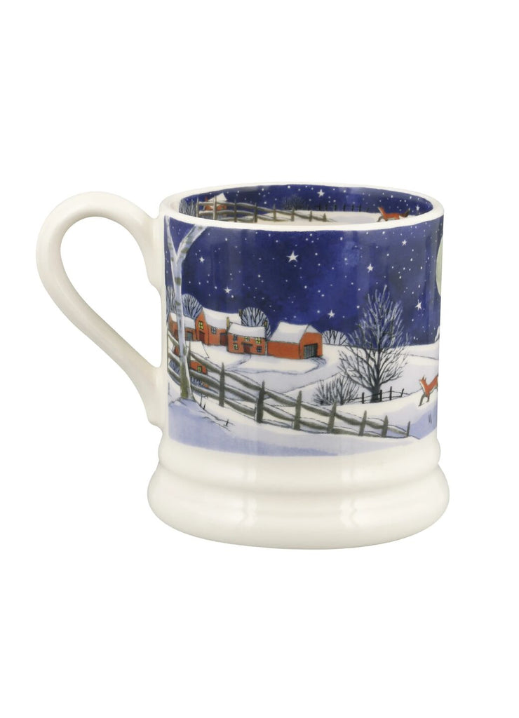 Emma Bridgewater Robin 1/2pt mug - Daisy Park