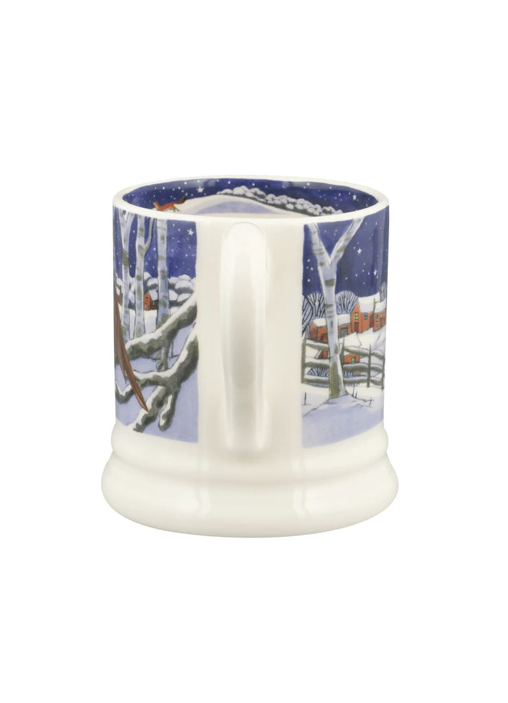 Emma Bridgewater Robin 1/2pt mug - Daisy Park