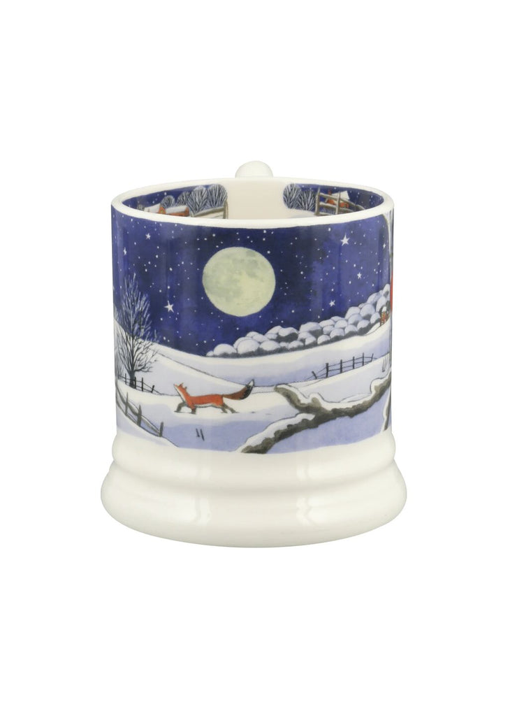 Emma Bridgewater Robin 1/2pt mug - Daisy Park