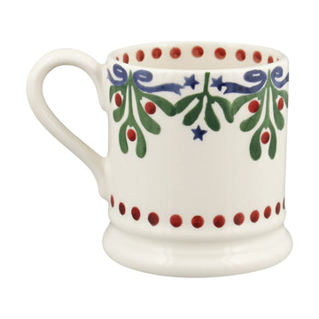 Emma Bridgewater Mistletoe 1/2pt mug - Daisy Park