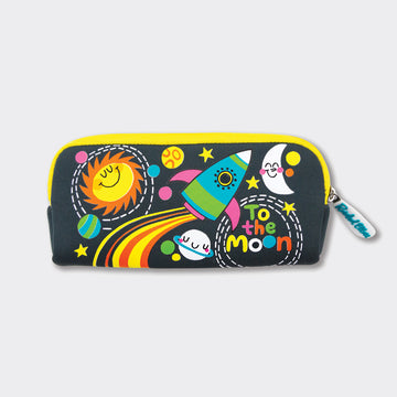 To the moon neoprene pencil case - Daisy Park