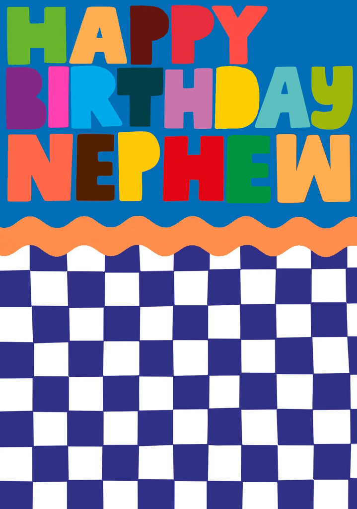 Nephew Happy Birthday Card - Daisy Park