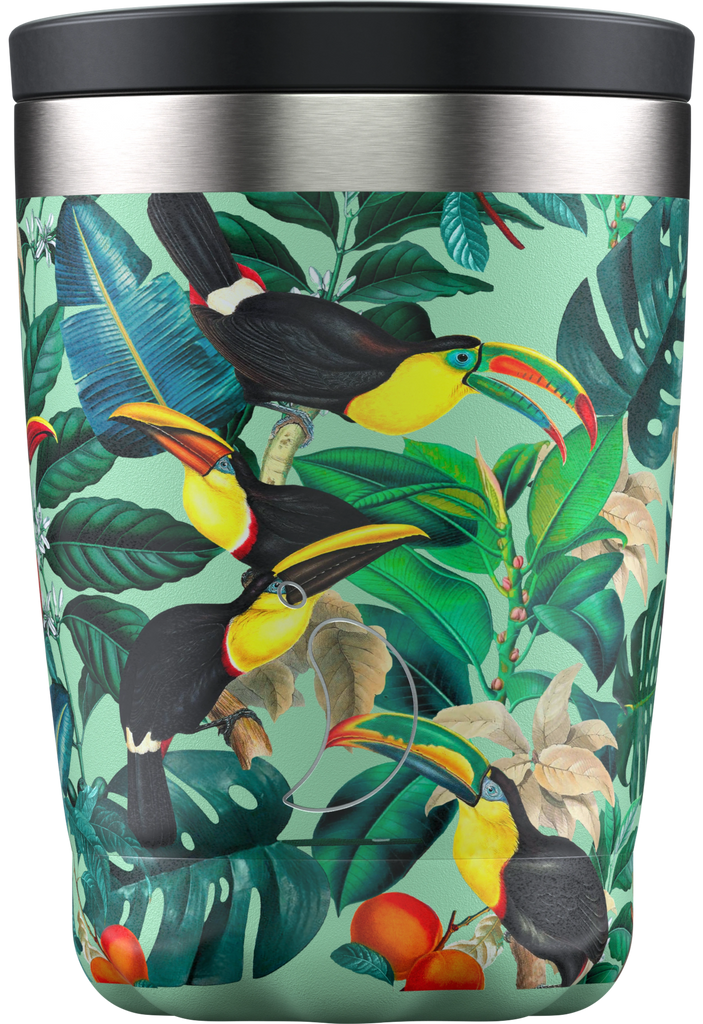 Chilly's Tropical Toucan 360ml coffee cup - Daisy Park