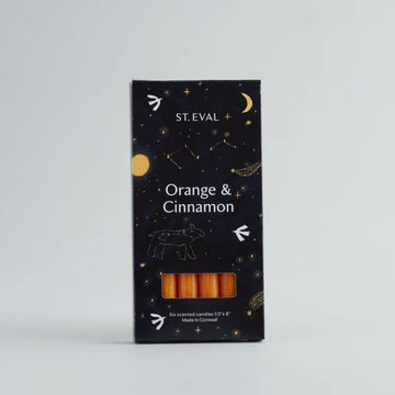 St Eval Orange and Cinnamon mini fragranced candles - Daisy Park