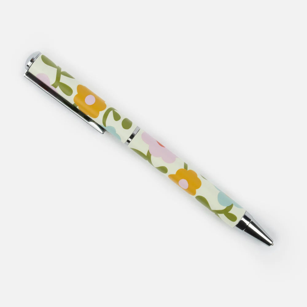 Multi Floral boxed pen - Daisy Park