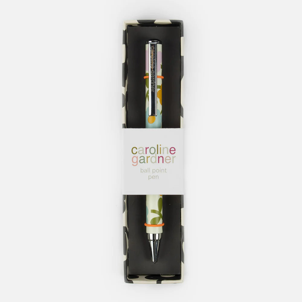 Multi Floral boxed pen - Daisy Park