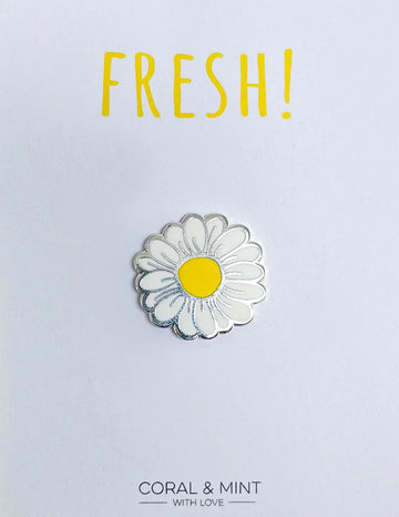 Fresh as a Daisy enamel pin - Daisy Park