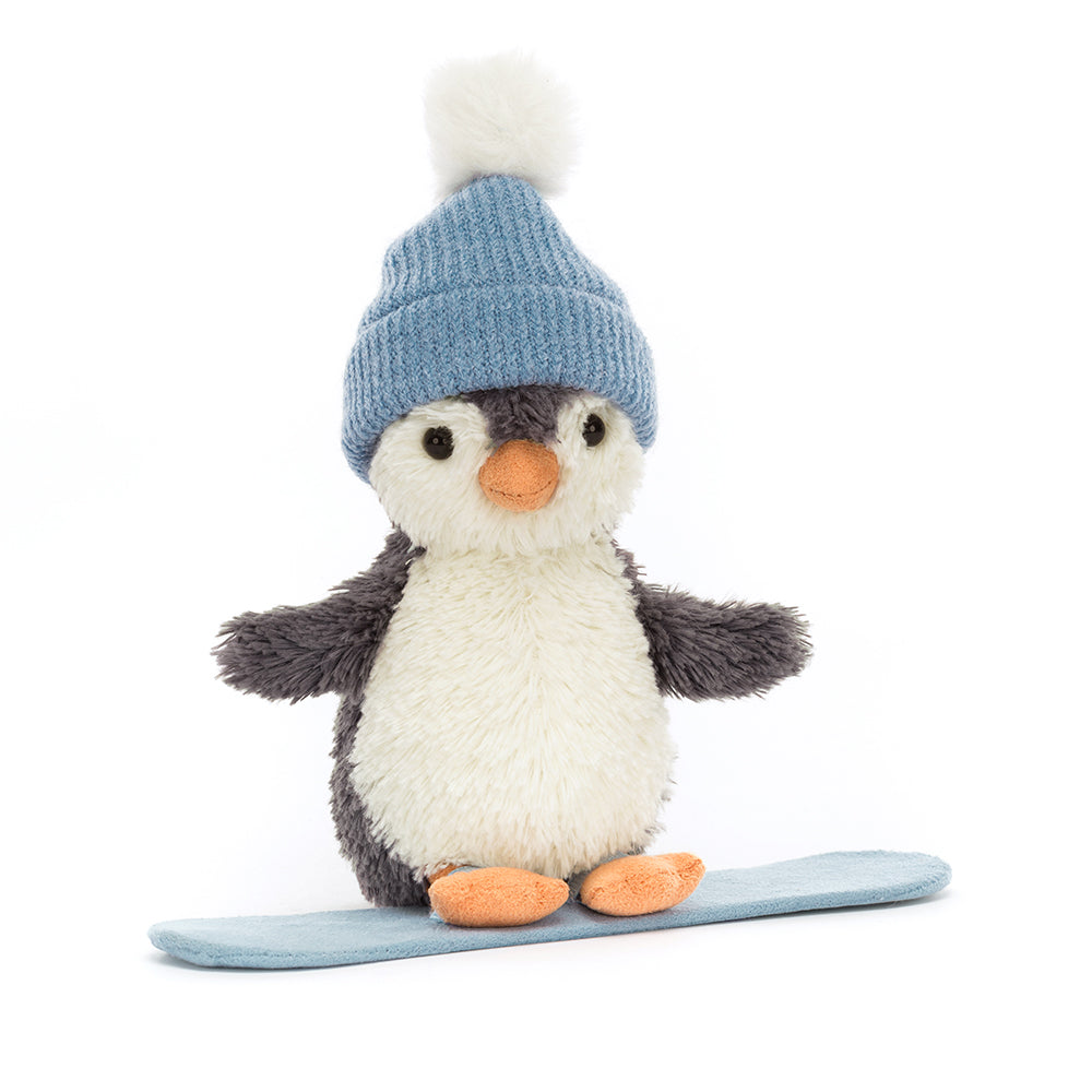 Jellycat Peanut Penguin snowboarding small - Daisy Park