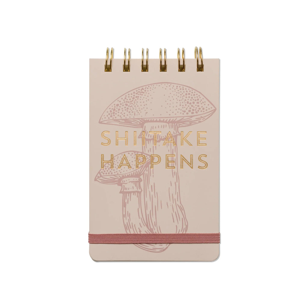 Twin wired notepad - Shiitake happens - Daisy Park