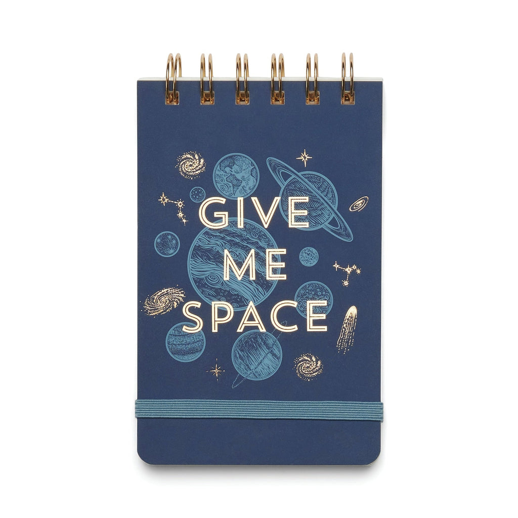 Twin wired notepad - Give me space - Daisy Park