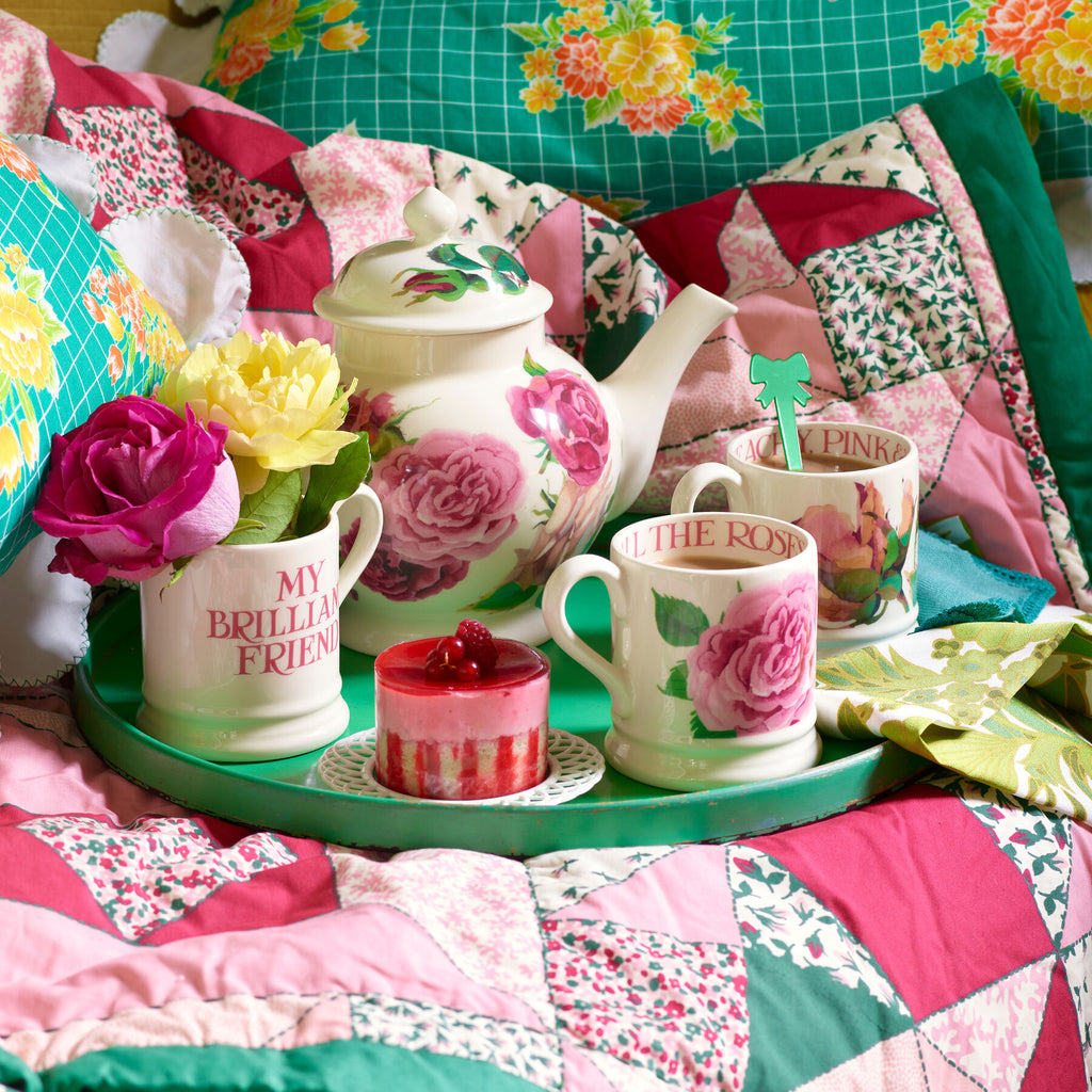Emma Bridgewater Roses all my life 4 mug teapot - Daisy Park