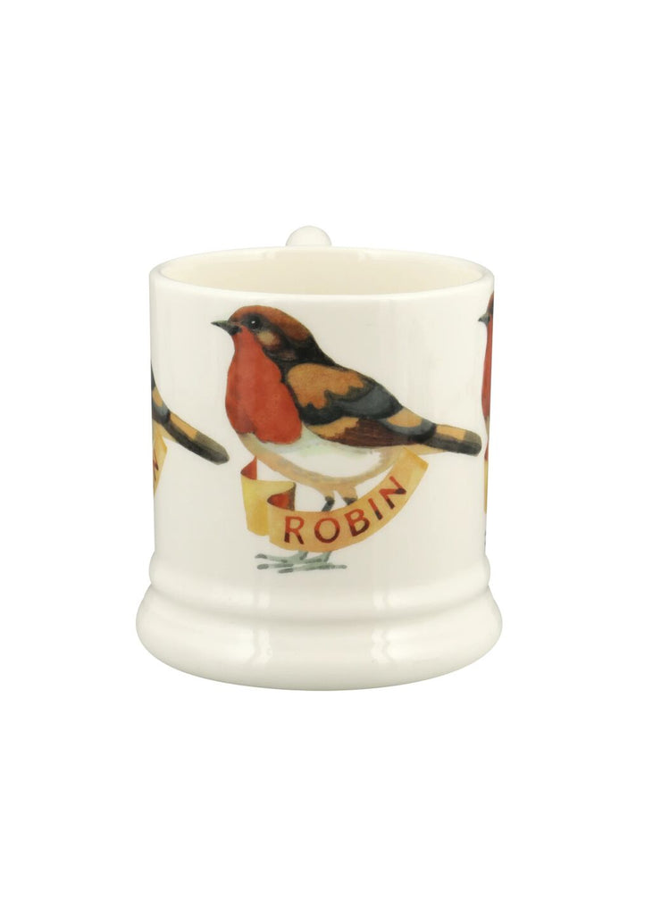 Emma Bridgewater Robin 1/2pt mug - Daisy Park