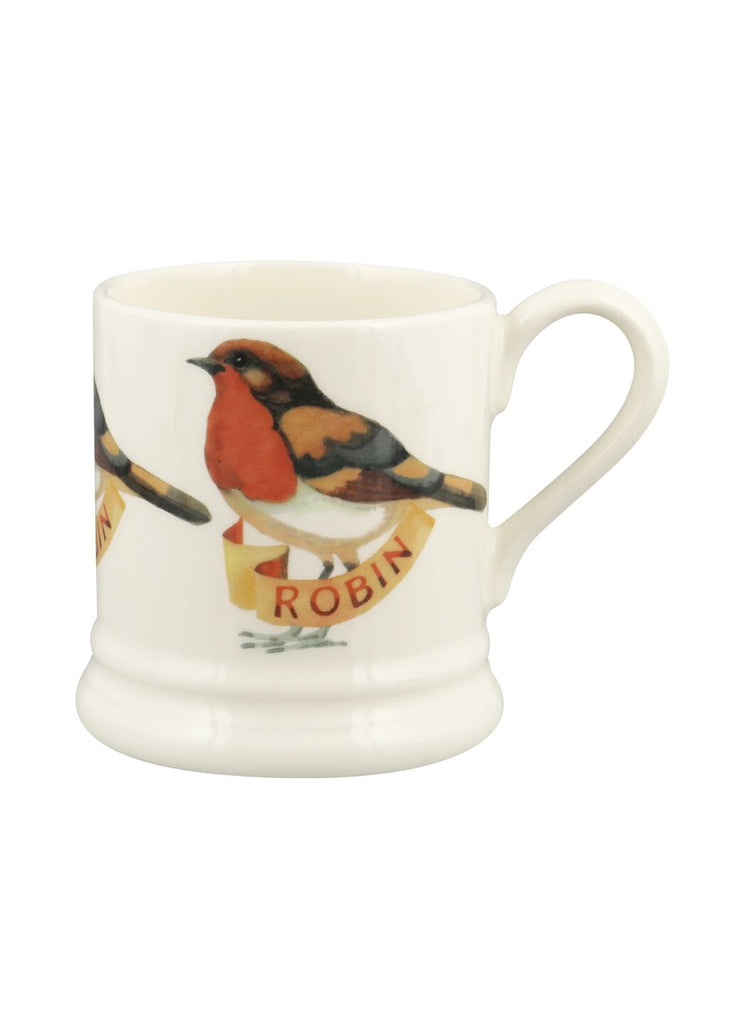 Emma Bridgewater Robin 1/2pt mug - Daisy Park