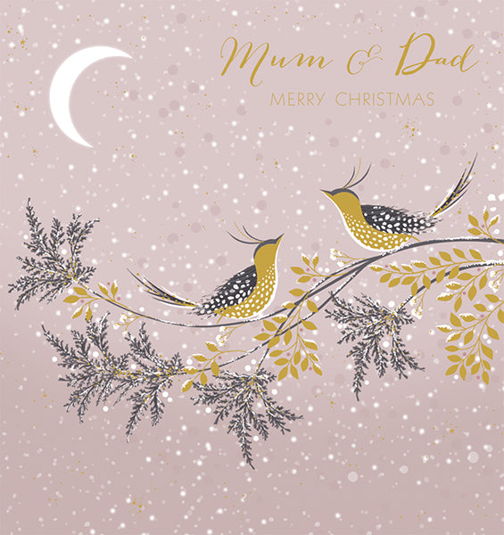 Mum & Dad Christmas Card - Daisy Park
