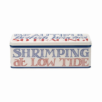 Emma Bridgewater Coast Toast rectangular long tin - Daisy Park