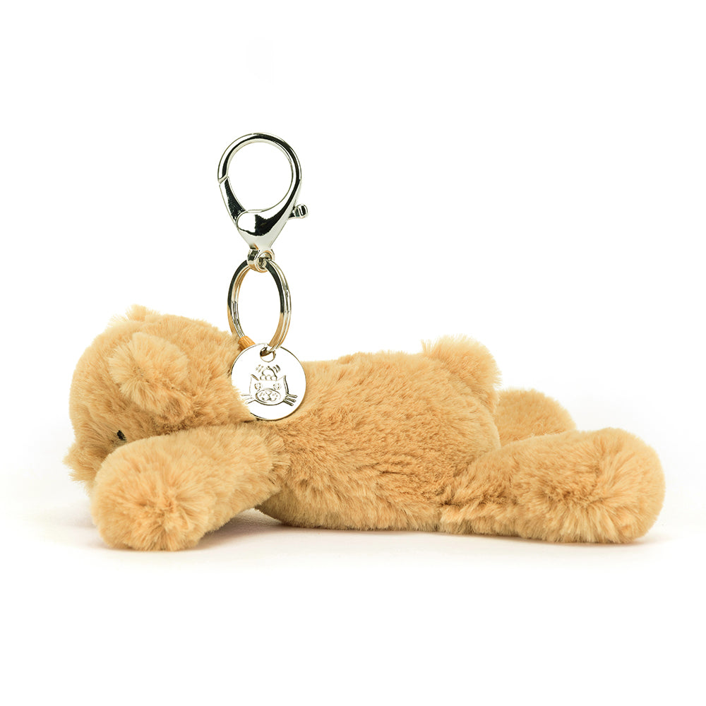 Jellycat Smudge bear charm - Daisy Park