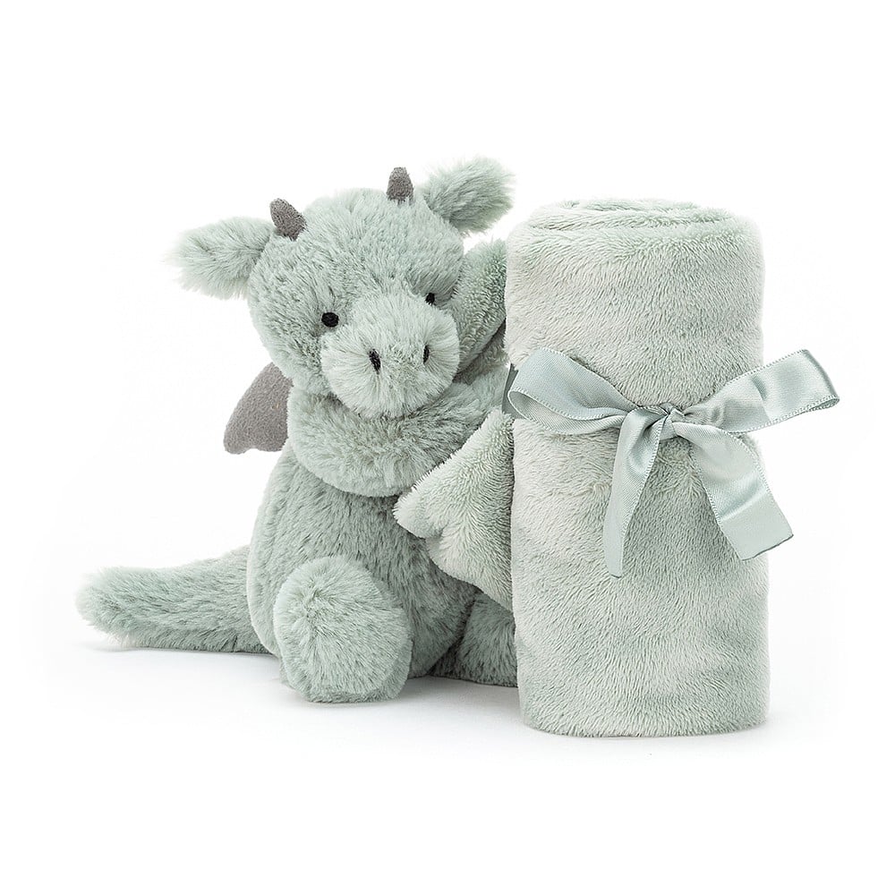 Jellycat Bashful dragon soother - Daisy Park