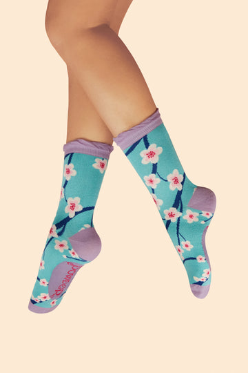 Cherry Blossoms ankle socks - Daisy Park