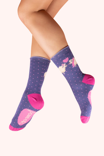 Love-ly Sheep ankle socks - Daisy Park