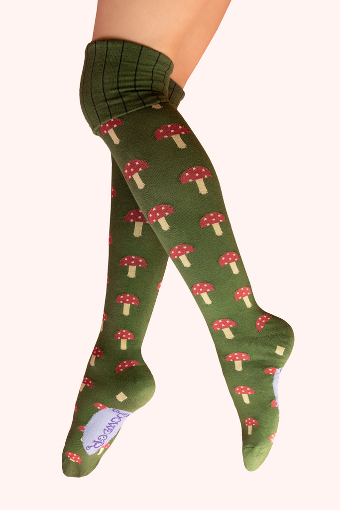Mini Toadstool Boot Socks - Daisy Park