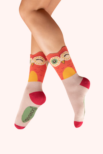 Owl Character ankle socks - Daisy Park
