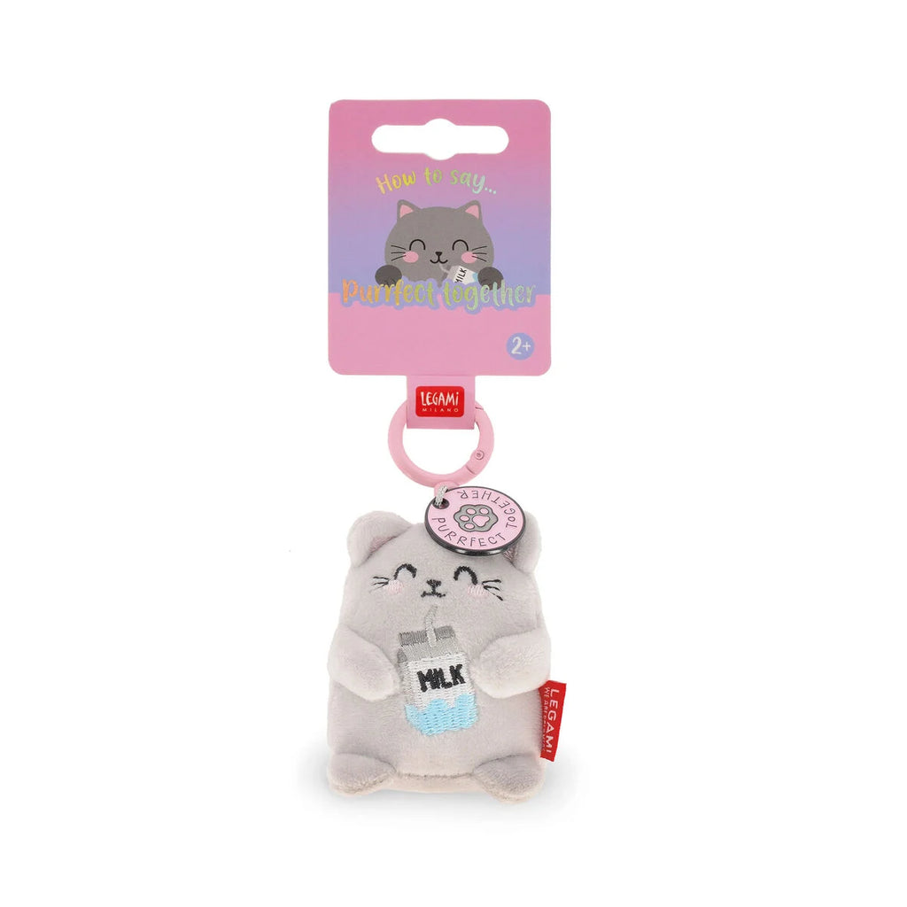 Legami Super soft Mini Kitty tiny keyring - Daisy Park