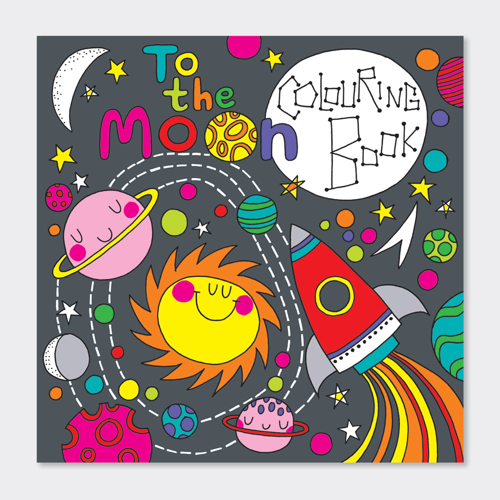To the moon colouring book - Daisy Park