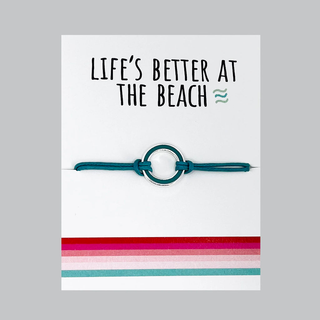 Life's better at the beach bracelet - Daisy Park