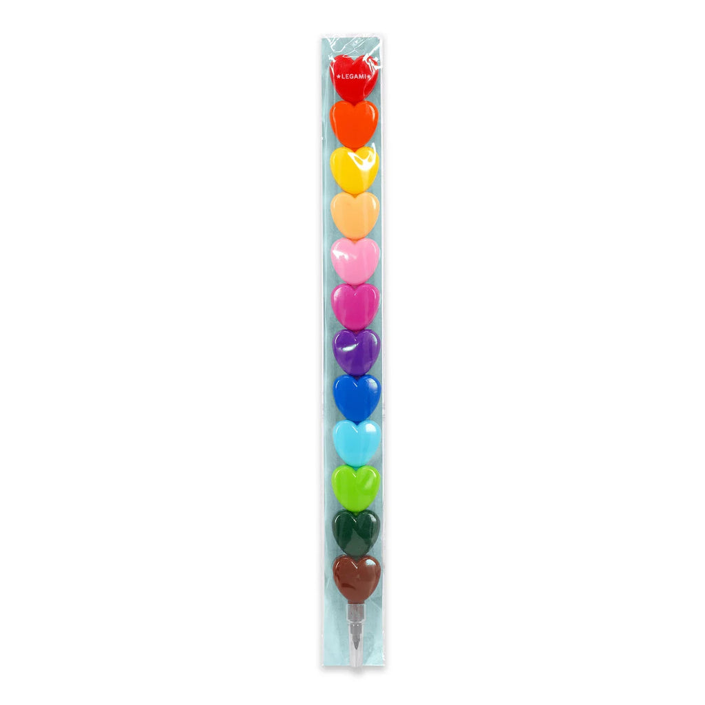 Legami 12 stackble crayons - Daisy Park
