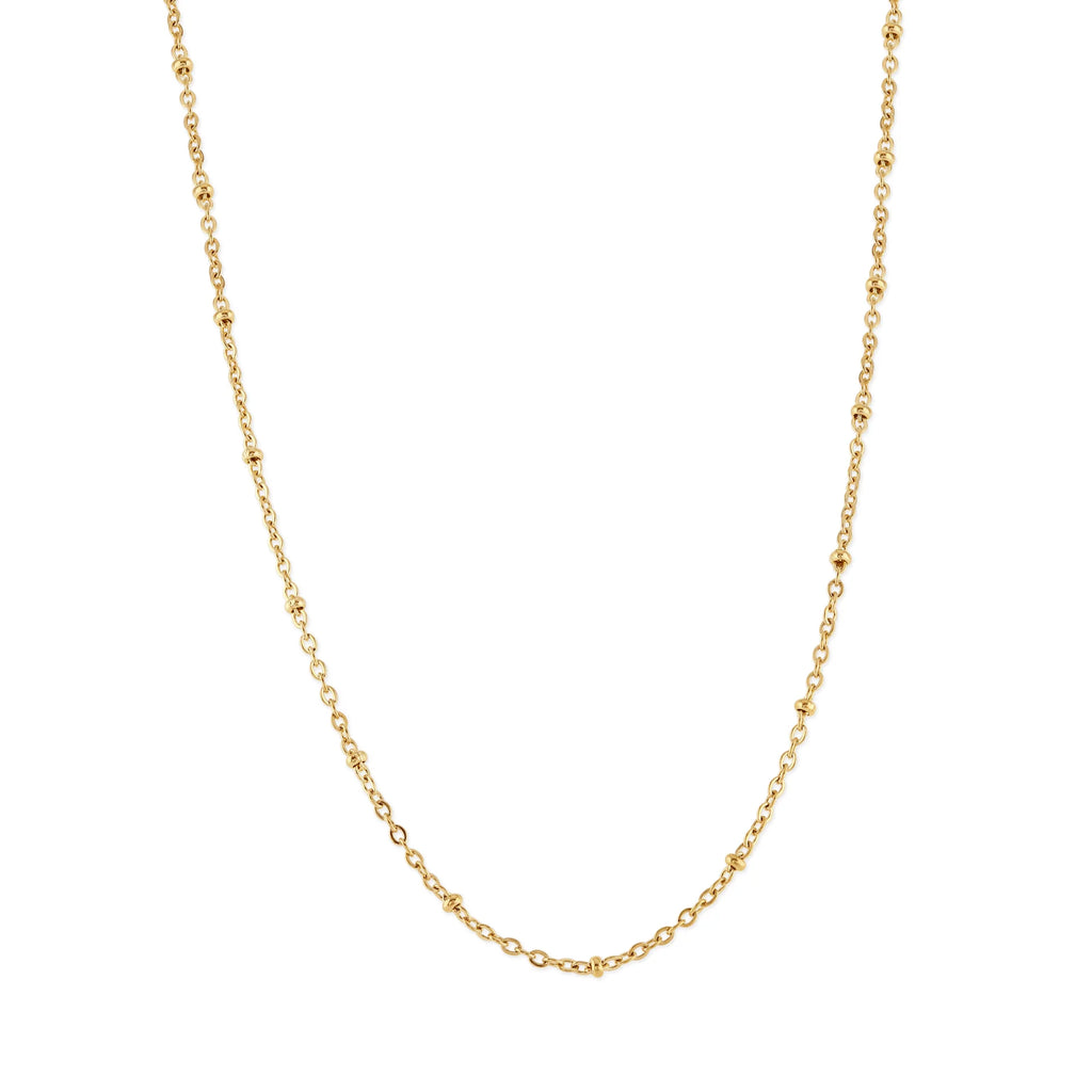 Gold bead necklace - Daisy Park