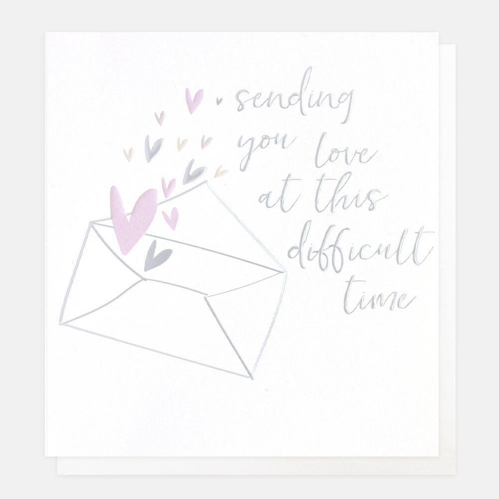 Sending you love at this difficult time card - Daisy Park