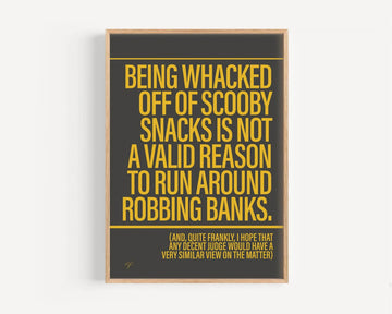 Scooby Snacks A4 print unframed - Daisy Park