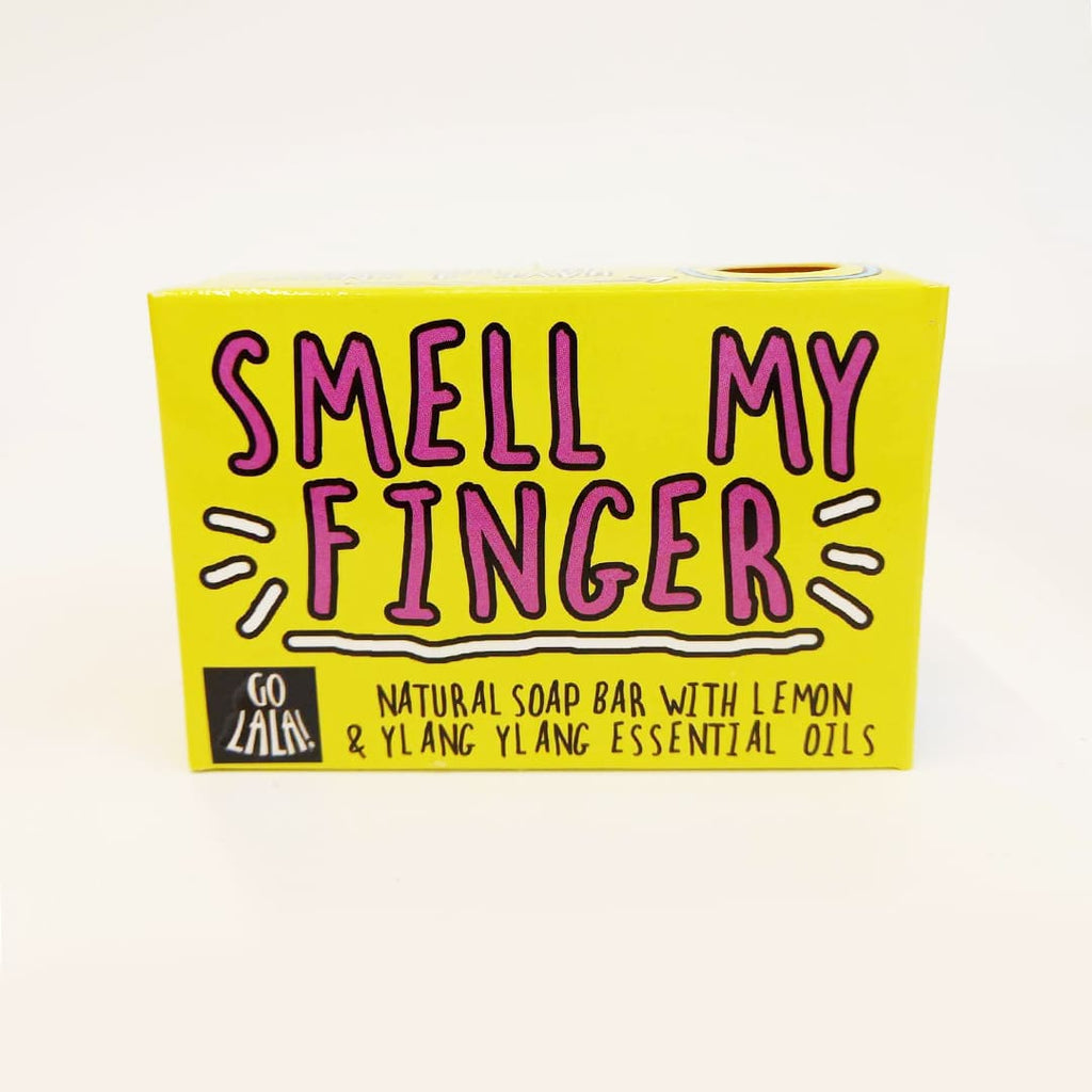 Smell my finger soap - Daisy Park