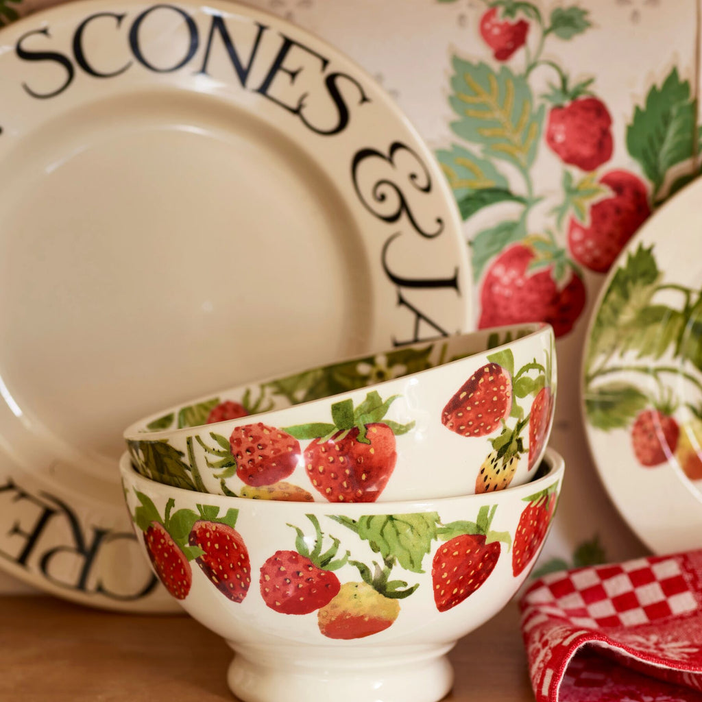 Emma Bridgewater Vegetable Garden Strawberries French Bowl - Daisy Park