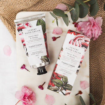 Toasted Crumpet Sweet Rose & Peony luxury hand cream - Daisy Park