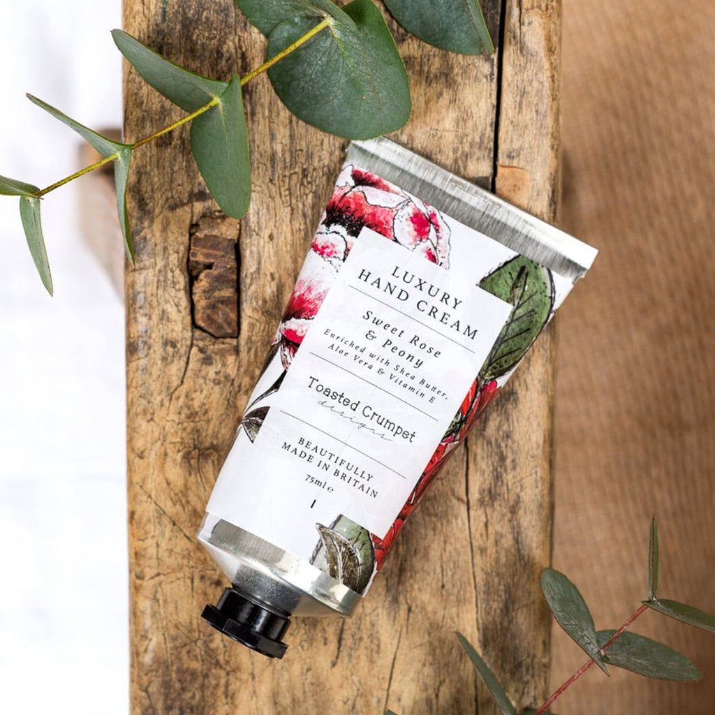 Toasted Crumpet Sweet Rose & Peony luxury hand cream - Daisy Park